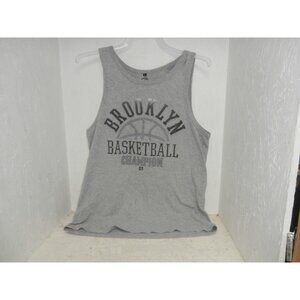 South Pole Men's Sleeveless Brooklyn Basketball Shirt Gray Size XL USED!!!!